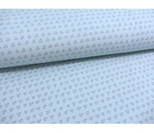 Jersey Dreiecke mint hellblau